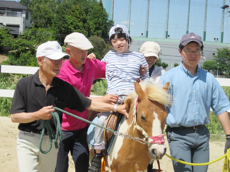 5月乗馬